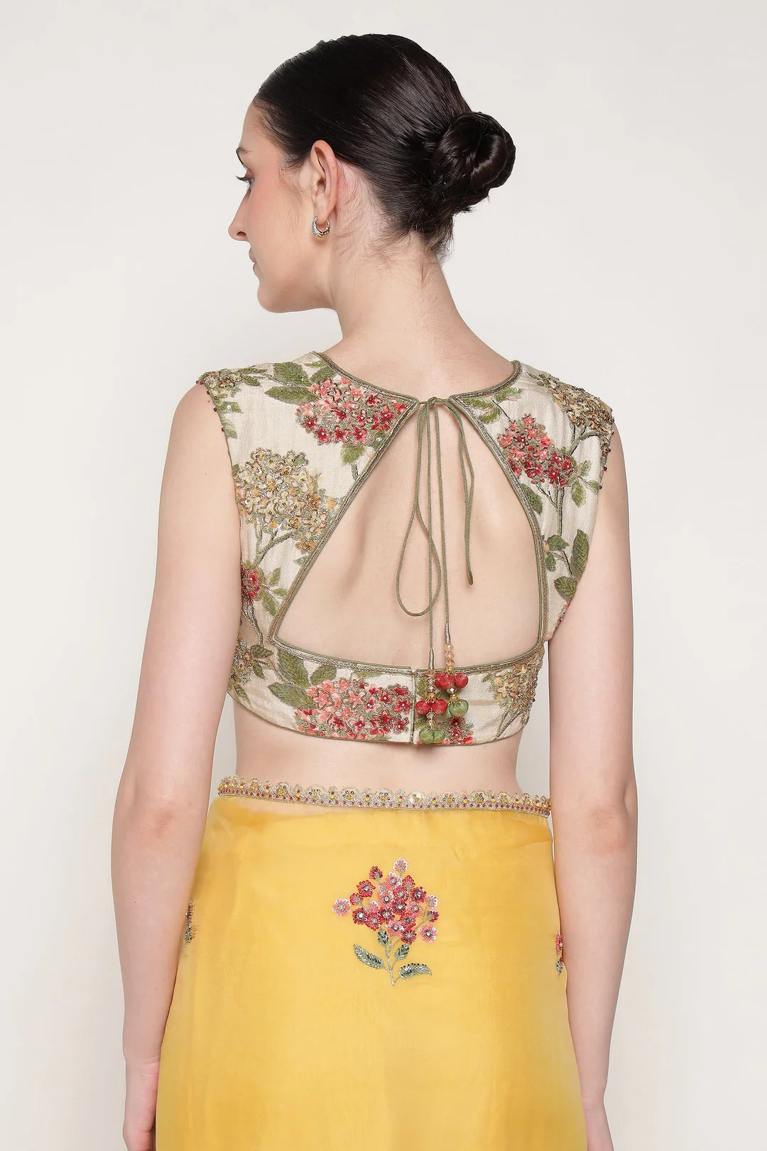 Yellow Esha Saree