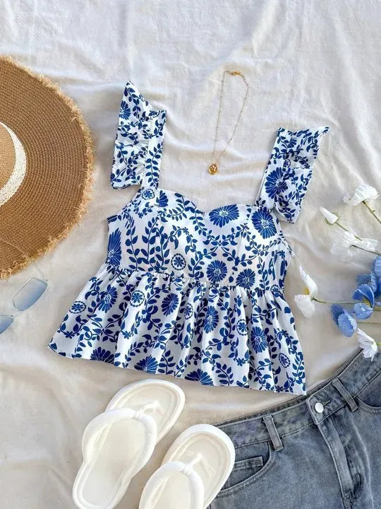 Ruffle Tank Top