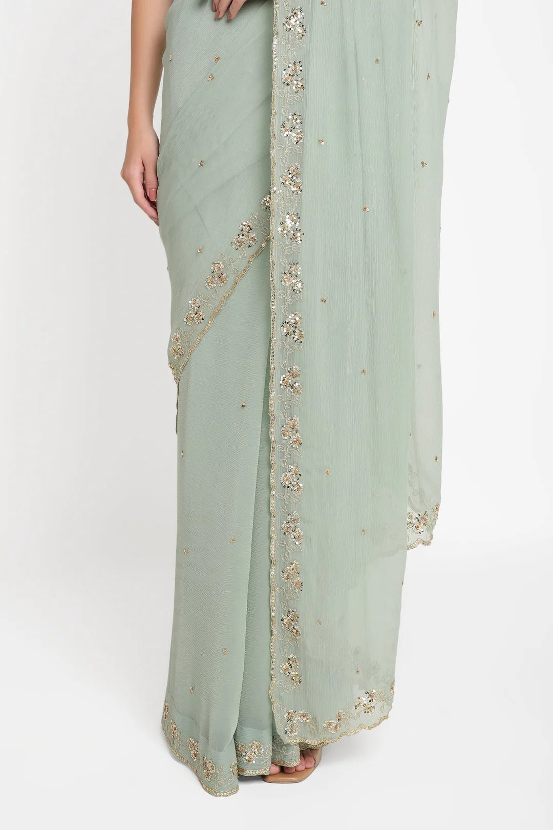 Green Sitara Saree