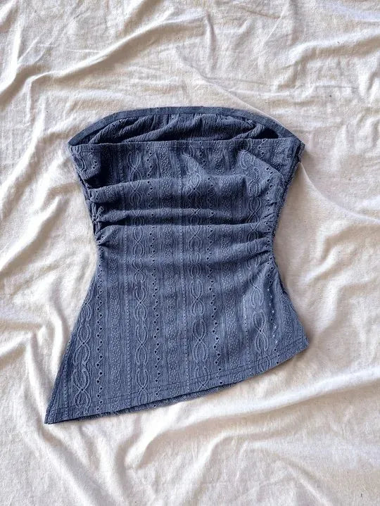 Asymmetric Tube Top