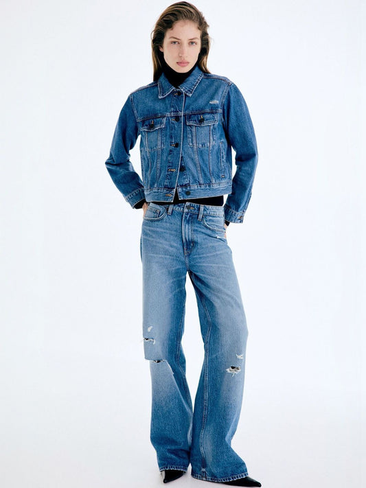 Wide High Waist Jeans