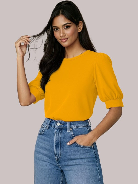 Puff Sleeve Top