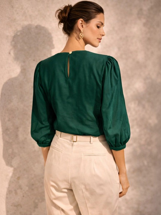 Mandarin Collar Top