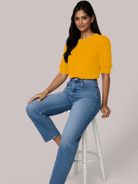 Puff Sleeve Top