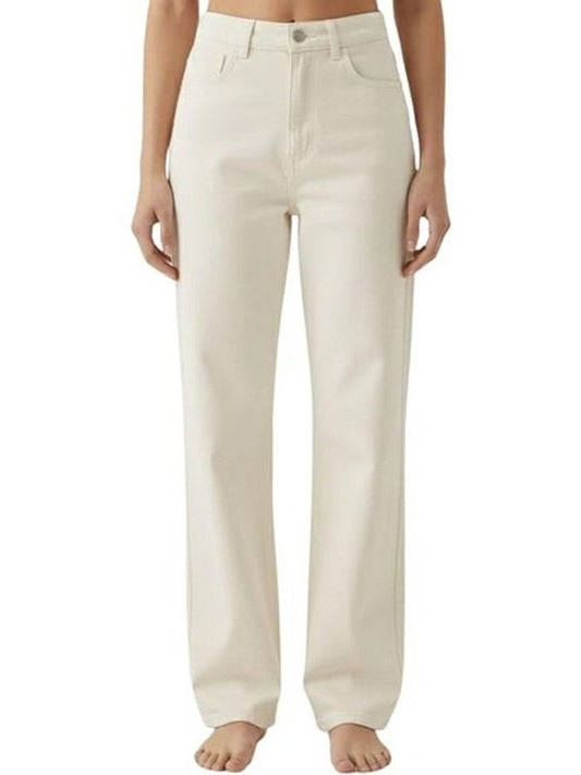 Women Straight Fit High-Rise Jeans