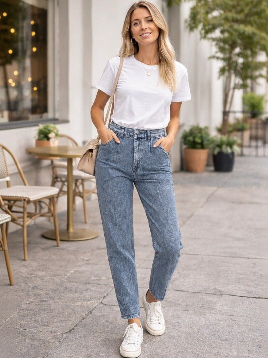 Women High-Rise Jeans