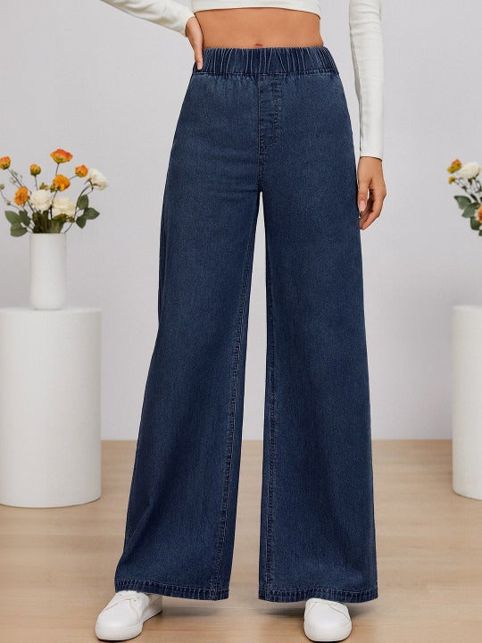 Women Comfort Boyfriend Fit High-Rise Stretchable Jeans