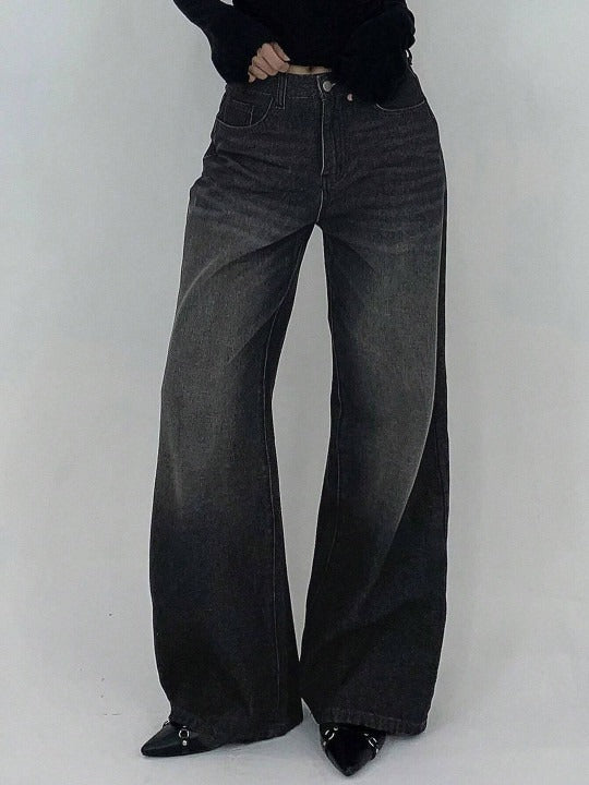 Women Comfort Baggy High-Rise Stretchable Jeans