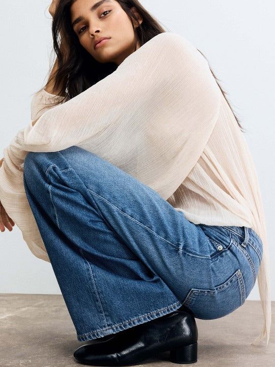 Wide Ultra High Jeans