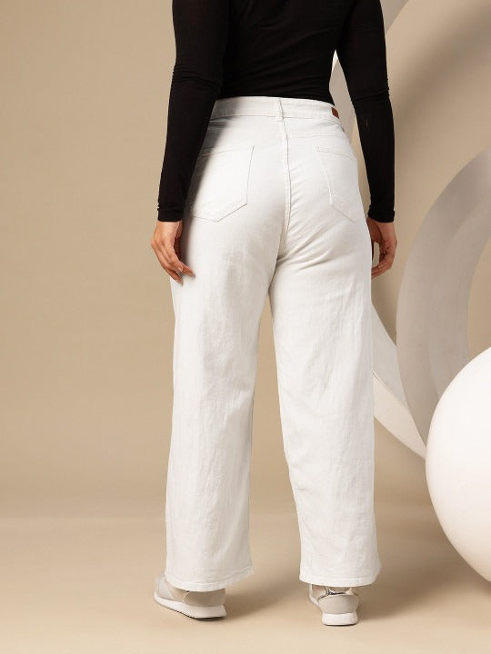 Women Plus Size Relaxed Fit Jeans