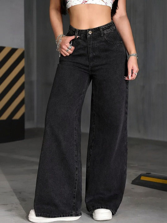 Women Relaxed Fit High-Rise Light Fade Jeans