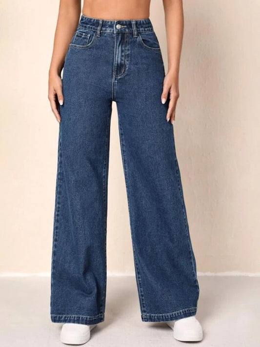 Women Comfort High-Rise Stretchable Jeans