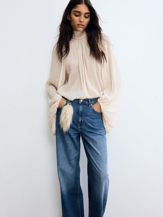 Wide Ultra High Jeans