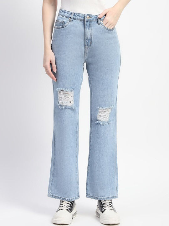 Women Highly Distressed Jeans