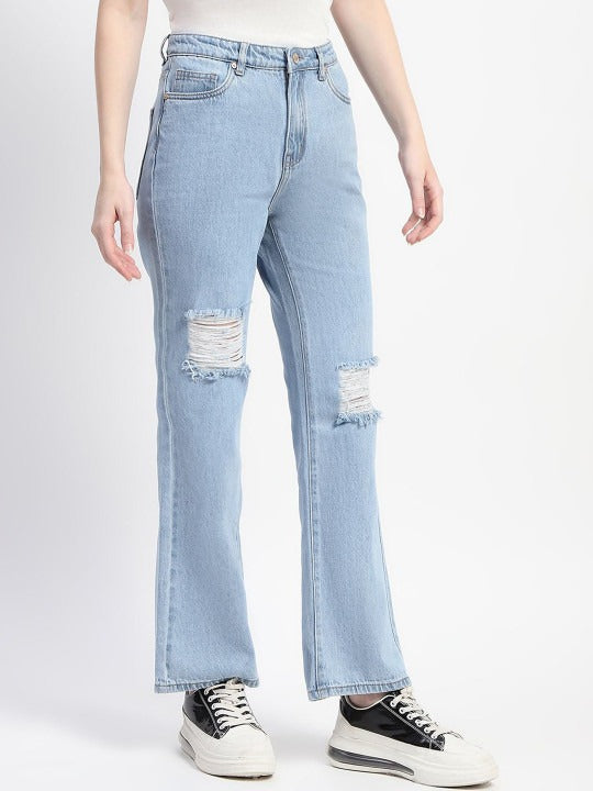 Women Highly Distressed Jeans