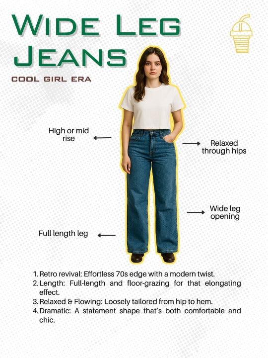 Women Touch Wide Leg Light Fade Jeans