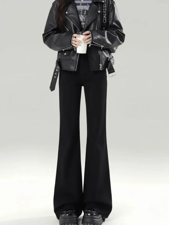 Women Comfort Flared High-Rise Stretchable Jeans