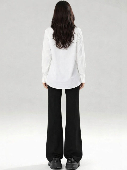 Women Comfort Flared High-Rise Stretchable Jeans