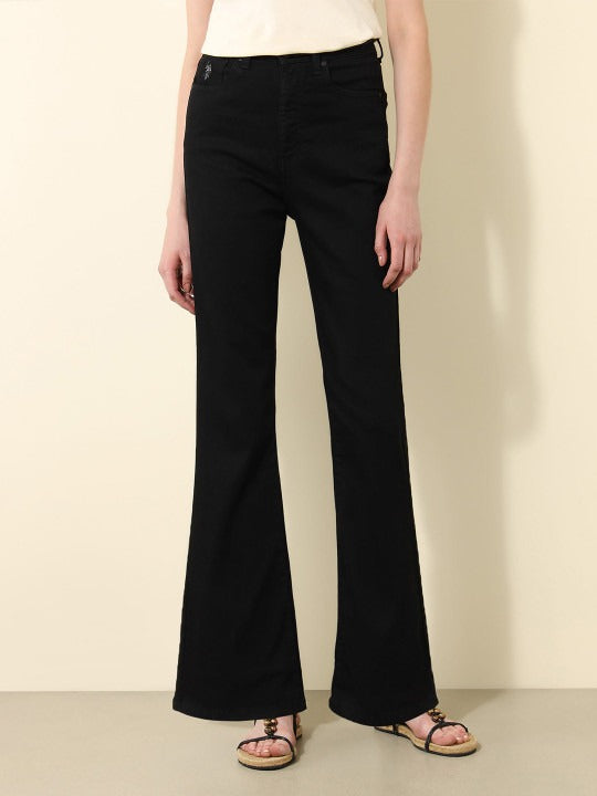 Women Bootcut High-Rise Stretchable Jeans