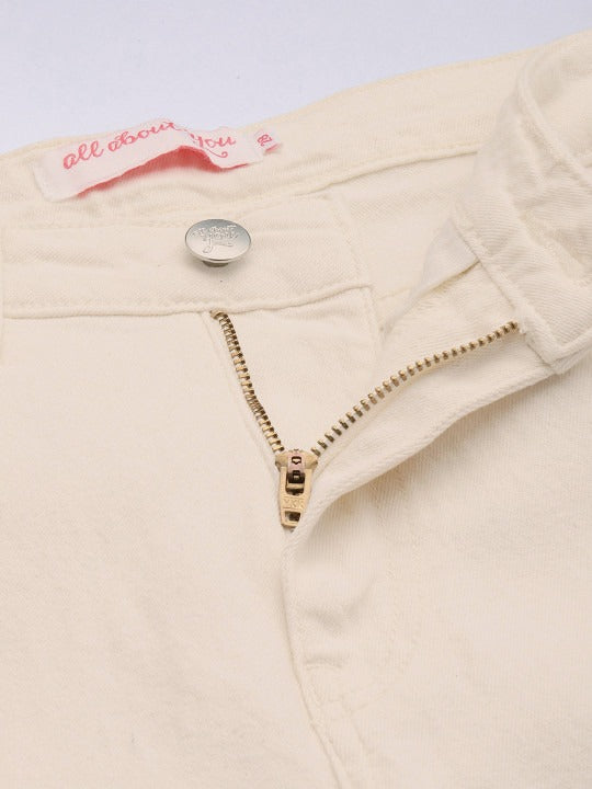 Women Flared High-Rise Jeans