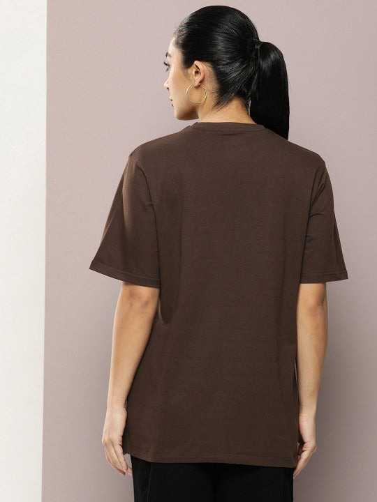 Graphic Printed Oversized Pure Cotton T-shirt