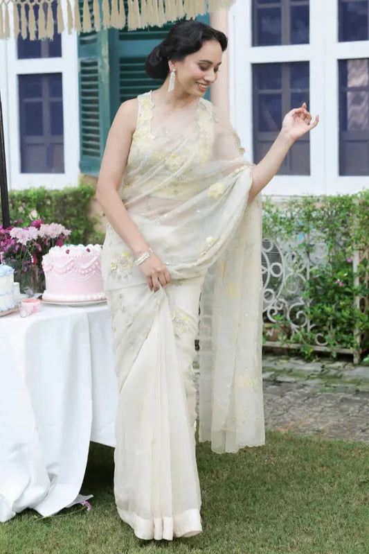 Daffodil Saree