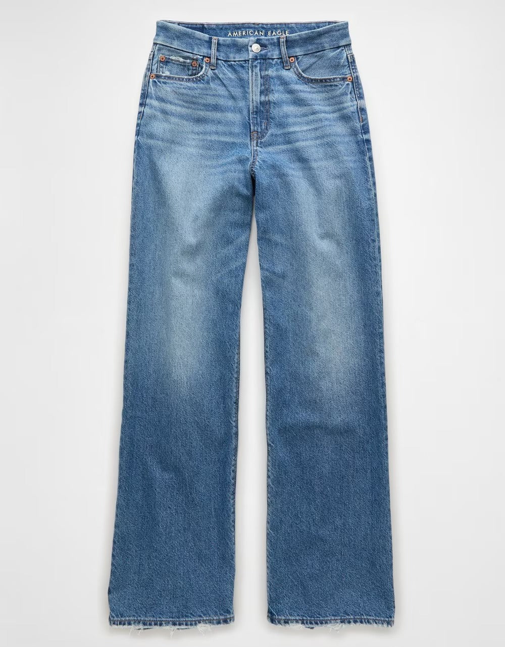 AE Strigid Curvy Super High-Waisted Baggy Straight Jean