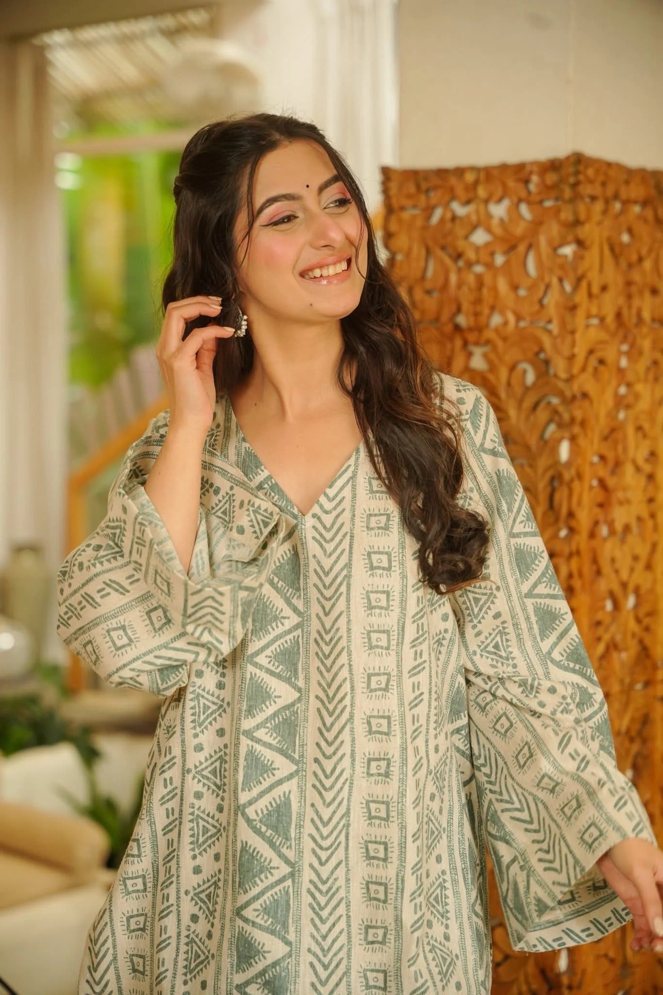 Azar Cotton Farshi Salwar Set