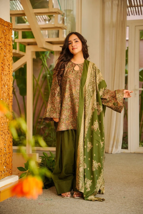 Ilaria Muslin Farshi Salwar Set