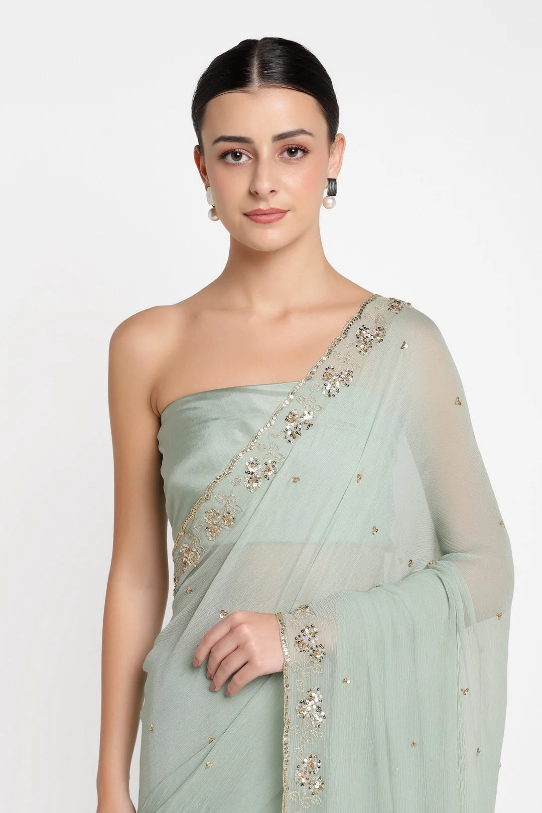 Green Sitara Saree